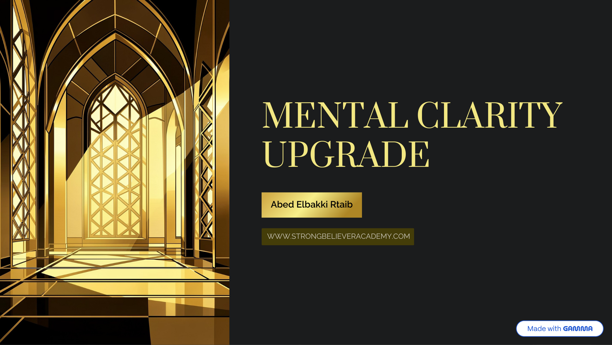 Mental Clarity Upgrade